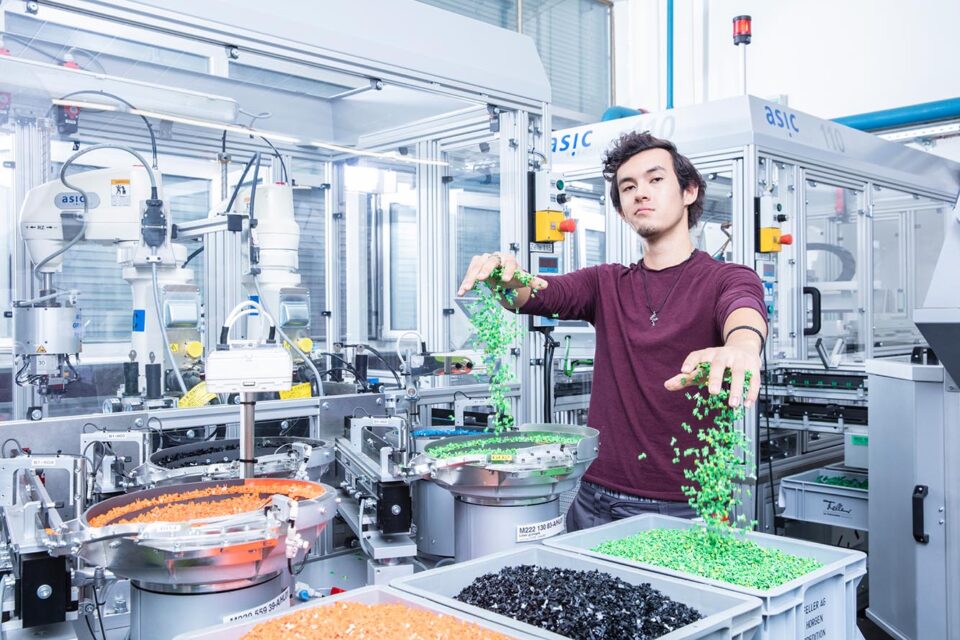 Mann bei der Feller AG | Natalie Aust